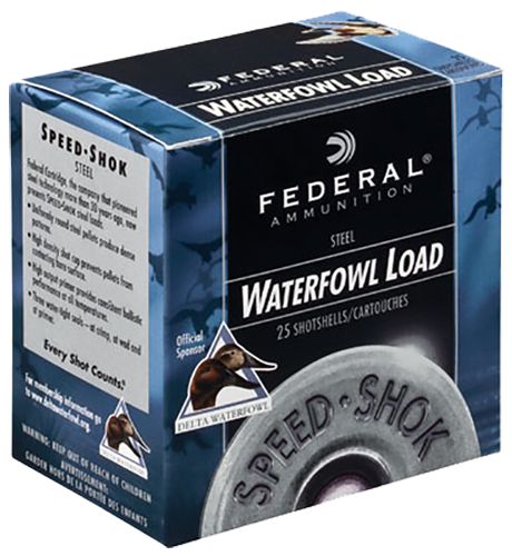 FEDERAL WF134BBB SPEED-SHOK 12 GA 3-1/2" BBB STEEL 25 RNDS