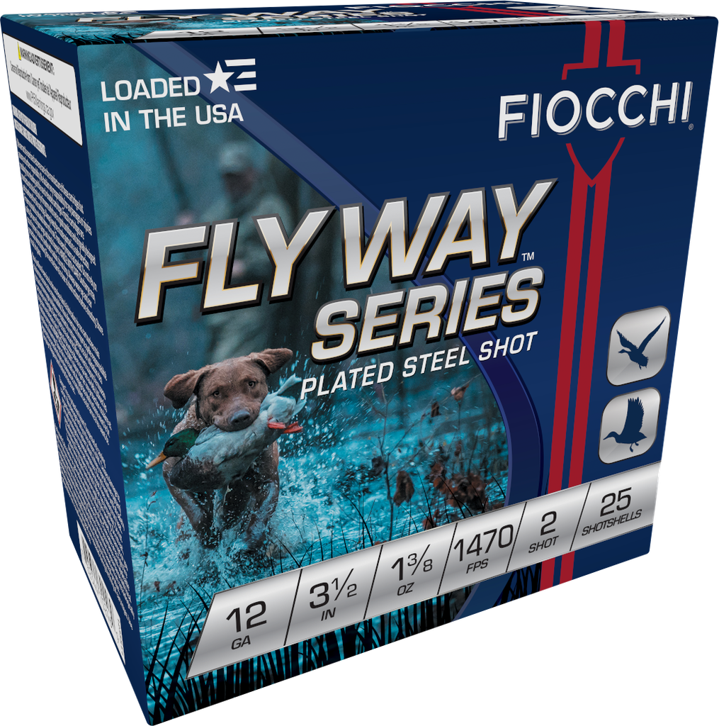 FIOCCHI FLYWAY, FIO 1235ST2   FLYWAY     12 3.5  2SHT   13/8 25/10