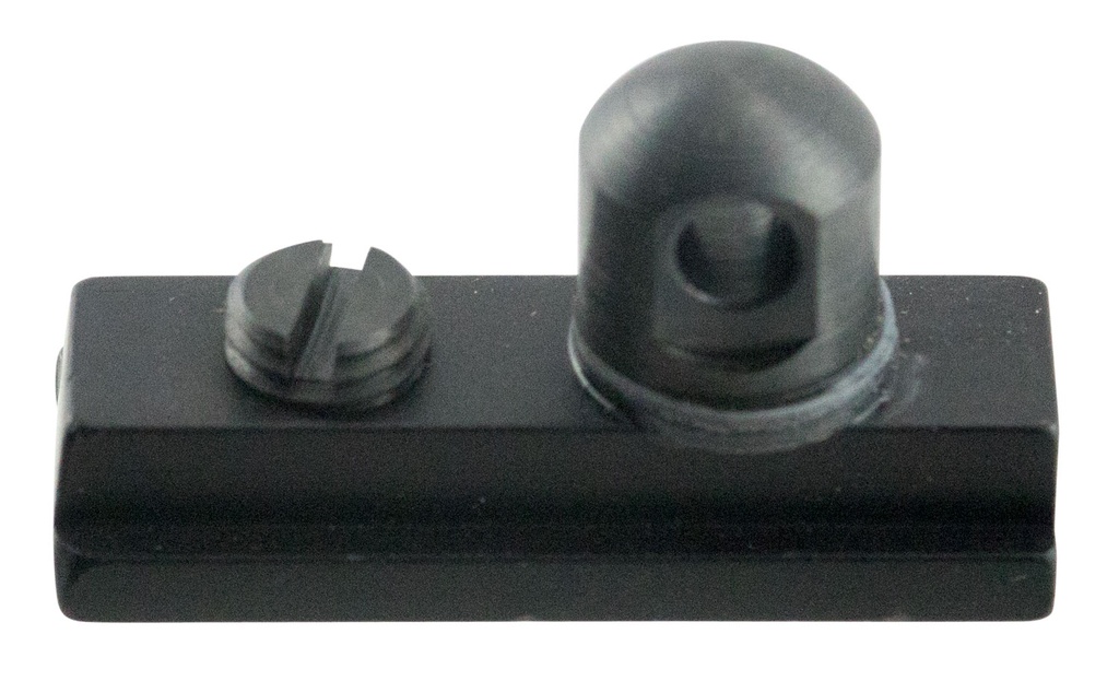 HARRIS BIPODS 6A AMERICAN RAIL ADAPTER STUD BLACK METAL