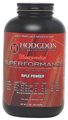 HODGDON 1LB SUPERFORMANCE RIFLE POWDER