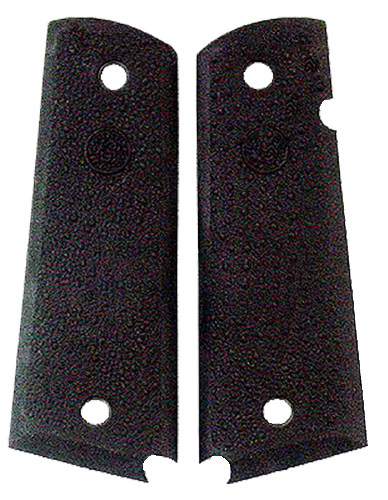 HOGUE 45090 1911 GOV'T RUBBER GRIP PANELS BLACK