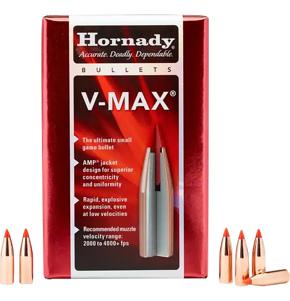 HORNADY 22252 V-MAX 22 CAL .224 35 GRAIN 100 CNT