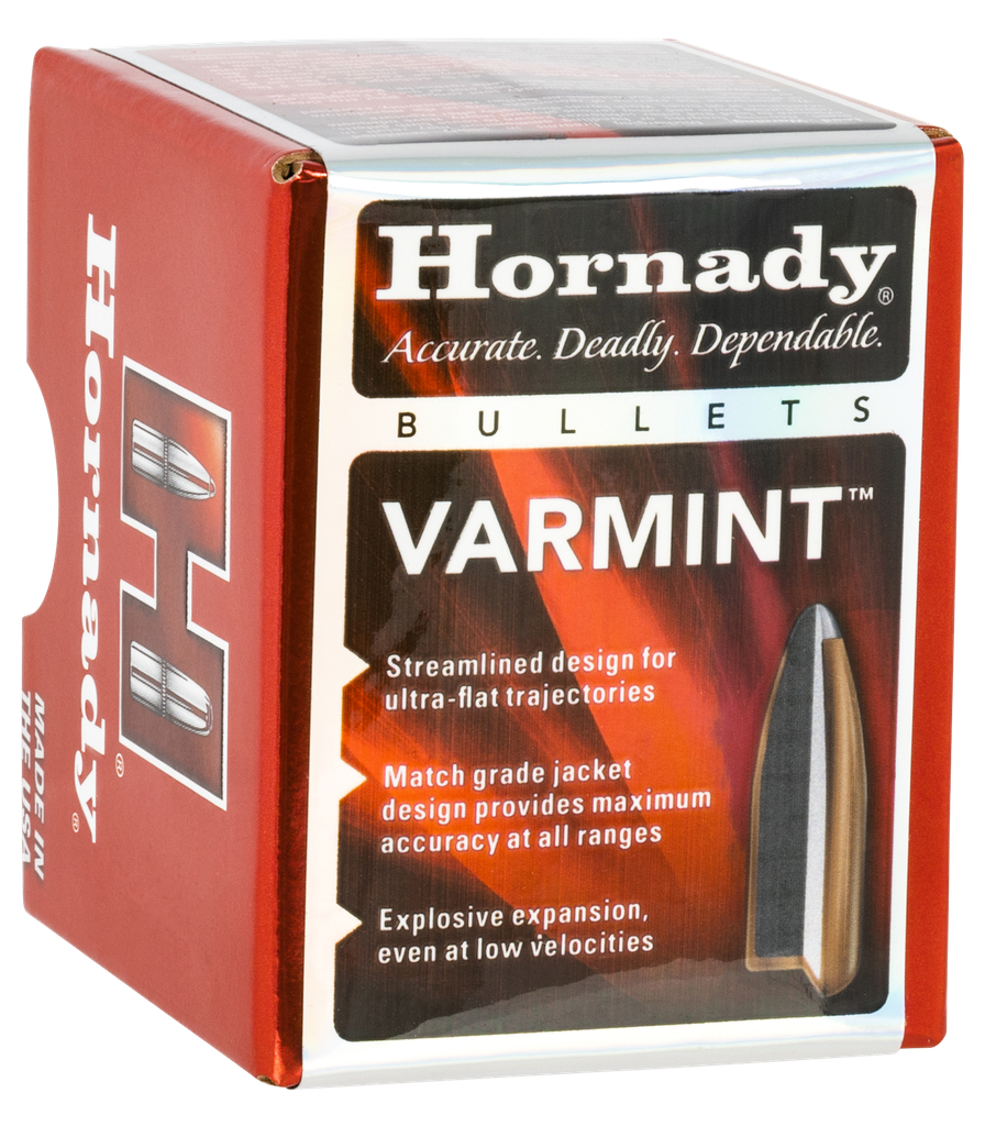 HORNADY 2266 TRADITIONAL VARMINT 22 CAL .224 55 GR SOFT POINT 100 CNT