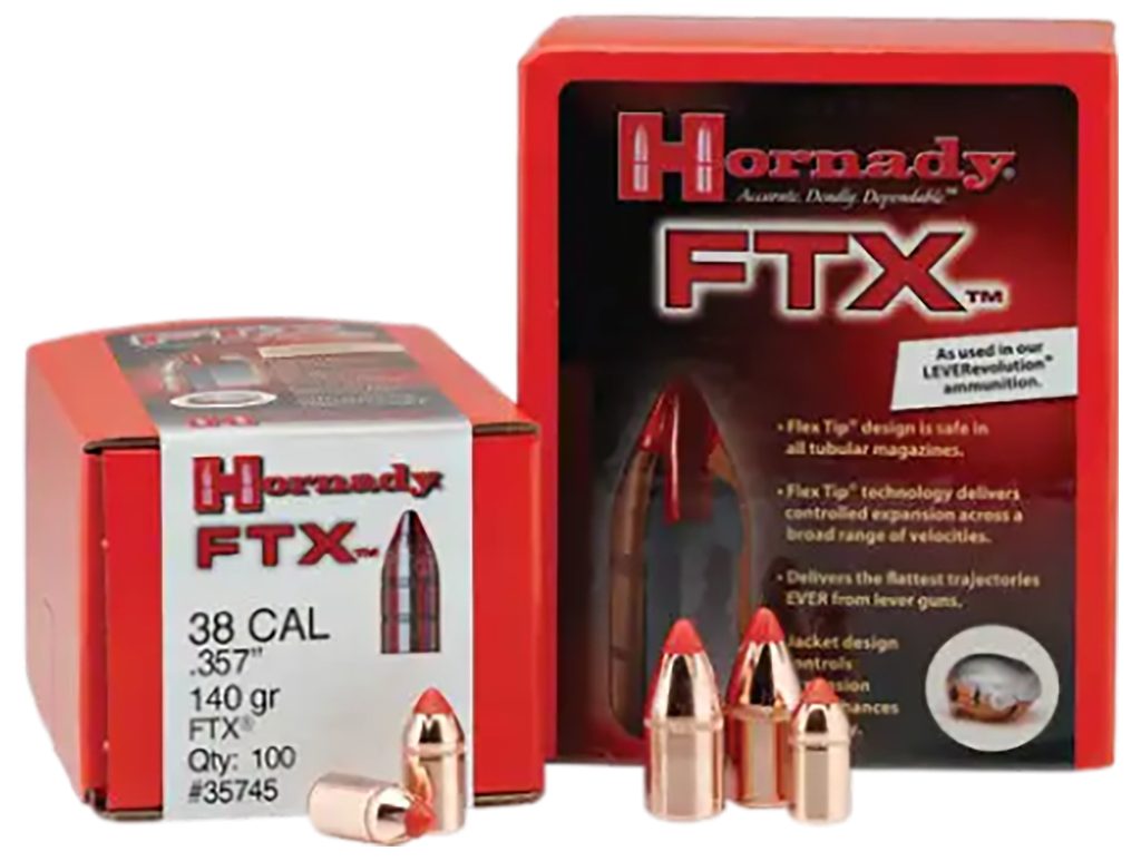HORNADY  30395  BULL .308 160 FTX     100