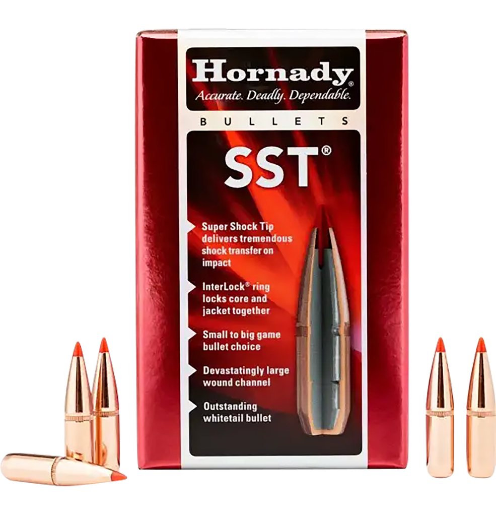 HORNADY 33102 SST 338 CAL .338 200 GRAIN SUPER SHOCK TIP 100 CNT