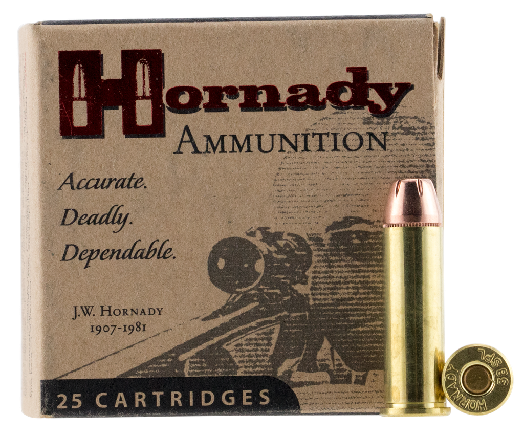 HORNADY 90362 CUSTOM 38 SPECIAL 158 GRAIN XTP HOLLOW POINT 25 RNDS