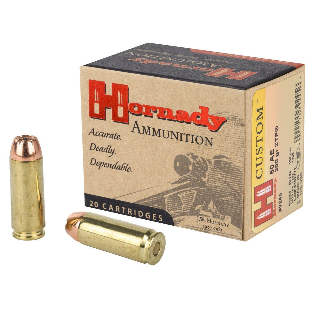 HORNADY 9245 50 AE 300 GRAIN XTP 20 RNDS