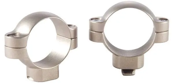 LEUPOLD 49905 STANDARD RINGS 1" HIGH SILVER