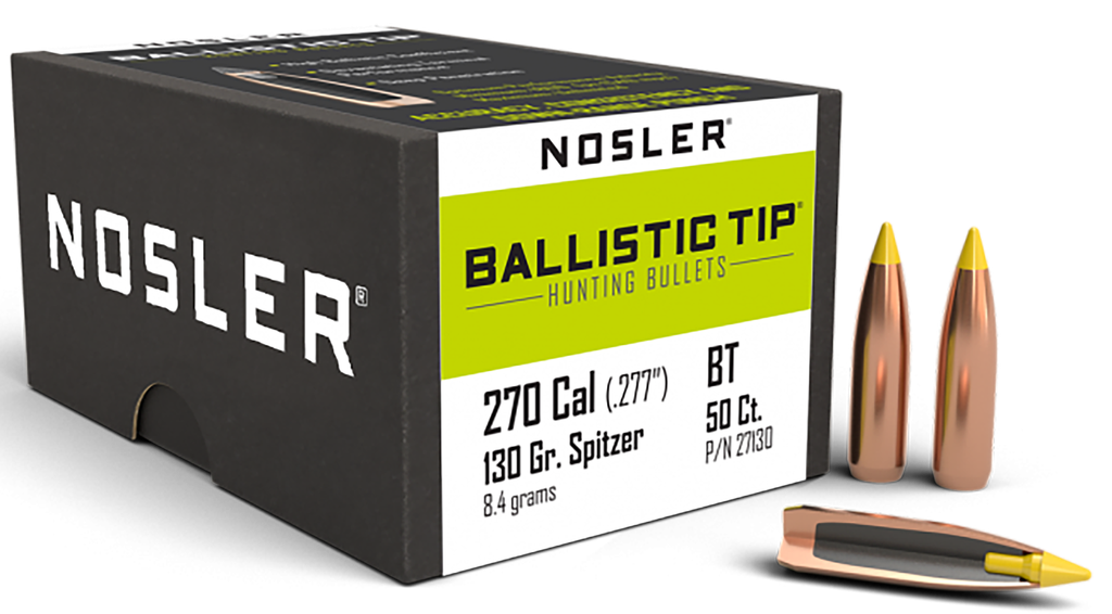 NOSLER 270 CAL 130GR 50CT 27130