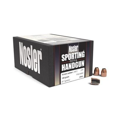 NOSLER 10MM ASP 150 GRAIN JHP 250CNT, 44860