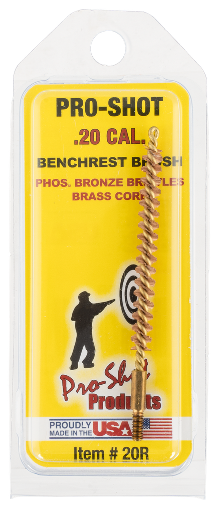 PRO-SHOT BRUSH 20CAL RIFLE BRONZE 20R