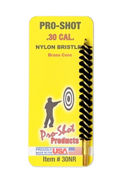 PRO-SHOT BORE BRUSH, PROSHOT 30NR     RFL NYLON BRUSH 30CAL