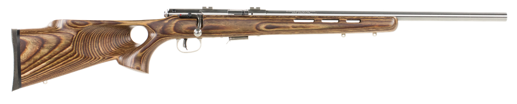 SAVAGE ARMS 96200 93R17 BTVSS FULL SIZE 17 HMR 5+1 21" SATIN STAINLESS