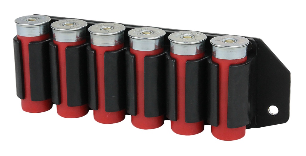 TACSTAR SIDE SADDLE REM 870/1100/1187 12 GAUGE 6RD BLACK POLYMER W/ALUMINUM MOUNTING PLATE 1081157