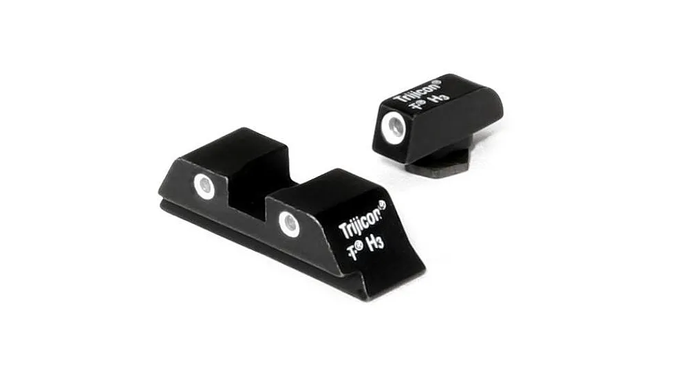 TRIJICON BRIGHT & TOUGH NIGHT SIGHTS FOR STANDARD FRAME GLOCK 3-DOT GREEN TRITIUM 600210