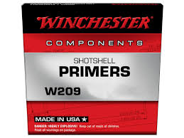 WINCHESTER W209 SHOTSHELL PRIMERS 100 CNT