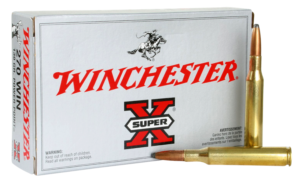 WINCHESTER X2705 POWER-POINT 270 WIN 130 GRAIN 20 RNDS