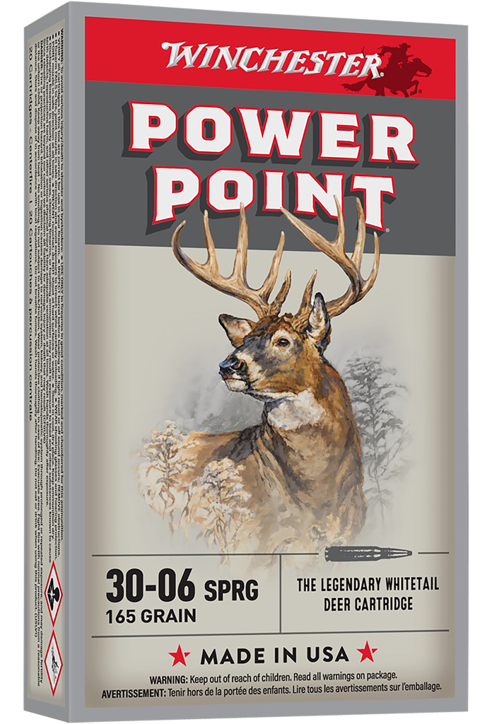 WINCHESTER X30065 30-06 SPRG SUPER-X 165 GRAIN POWER-POINT 20 RNDS 