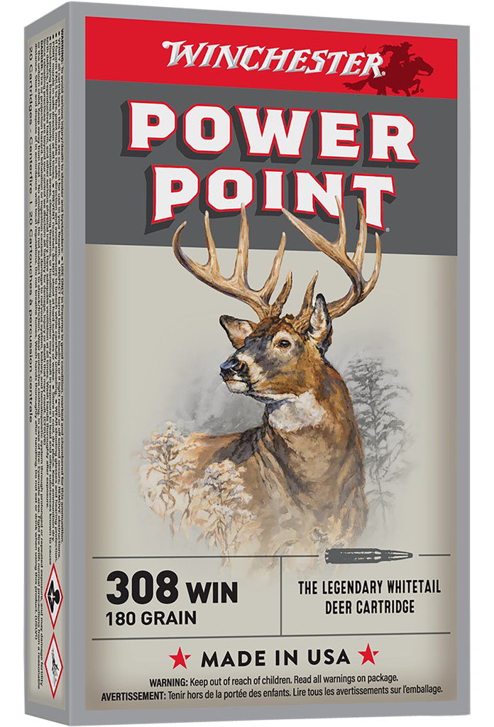 WINCHESTER X3086S SUPER-X POWER POINT 308 WIN 180 GRAIN 20 RND