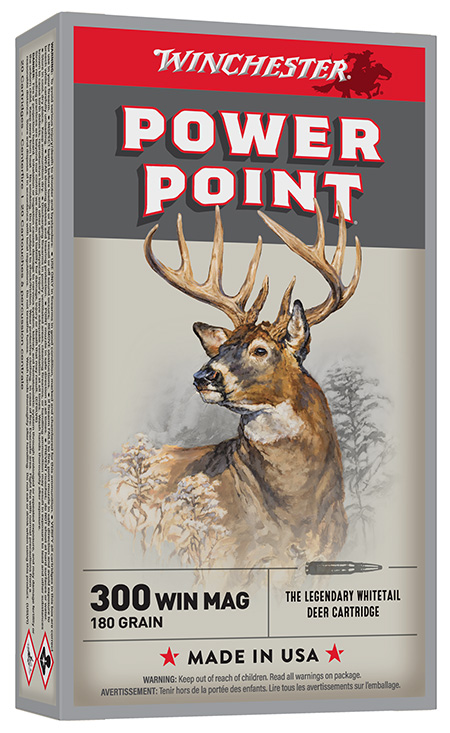 WINCHESTER X30WM2 SUPER-X 300 WIN 180 GRAIN POWER-POINT 20 RNDS 