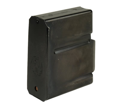 RUGER 90352 M77GS & RPR 308WIN 5RD BLK MAGAZINE