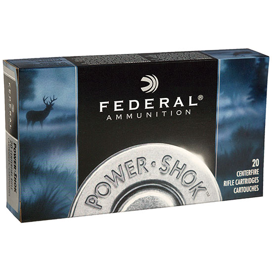 FEDERAL 375A POWER-SHOK 375 H&H 270 GRAIN SOFT POINT 