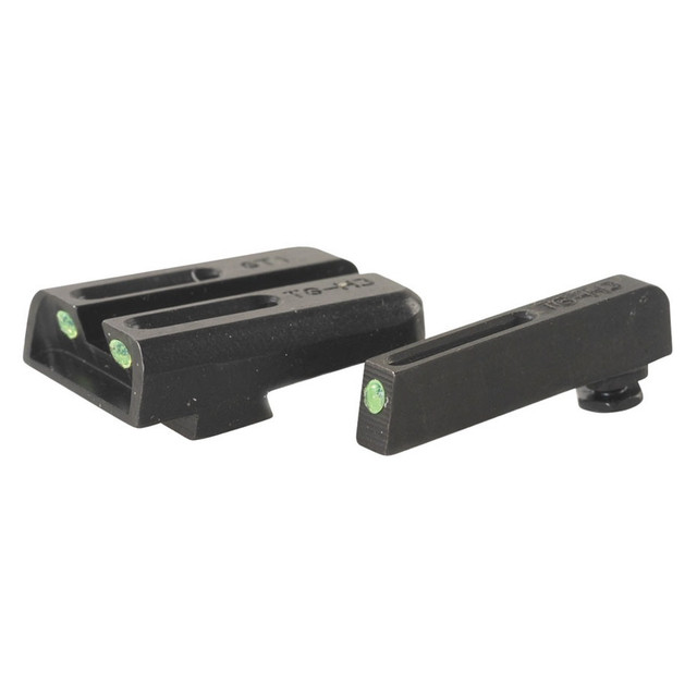 TRUGLO TFO SIG SAUER #6 FRONT/#8 REAR TRITIUM FIBER OPTIC SIGHT SET GREEN / GREEN TG131ST2