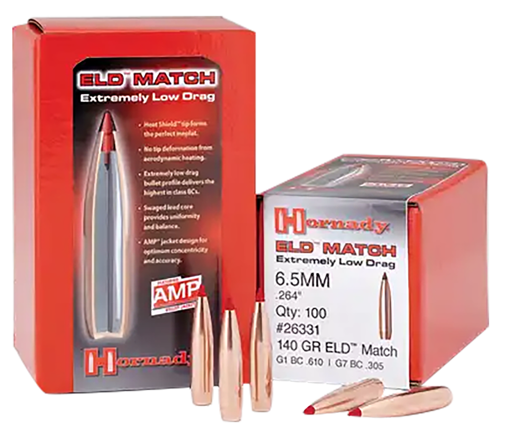HORNADY 33381 ELD MATCH 338 CAL .338 285 GRAIN ELD-M 50 CNT