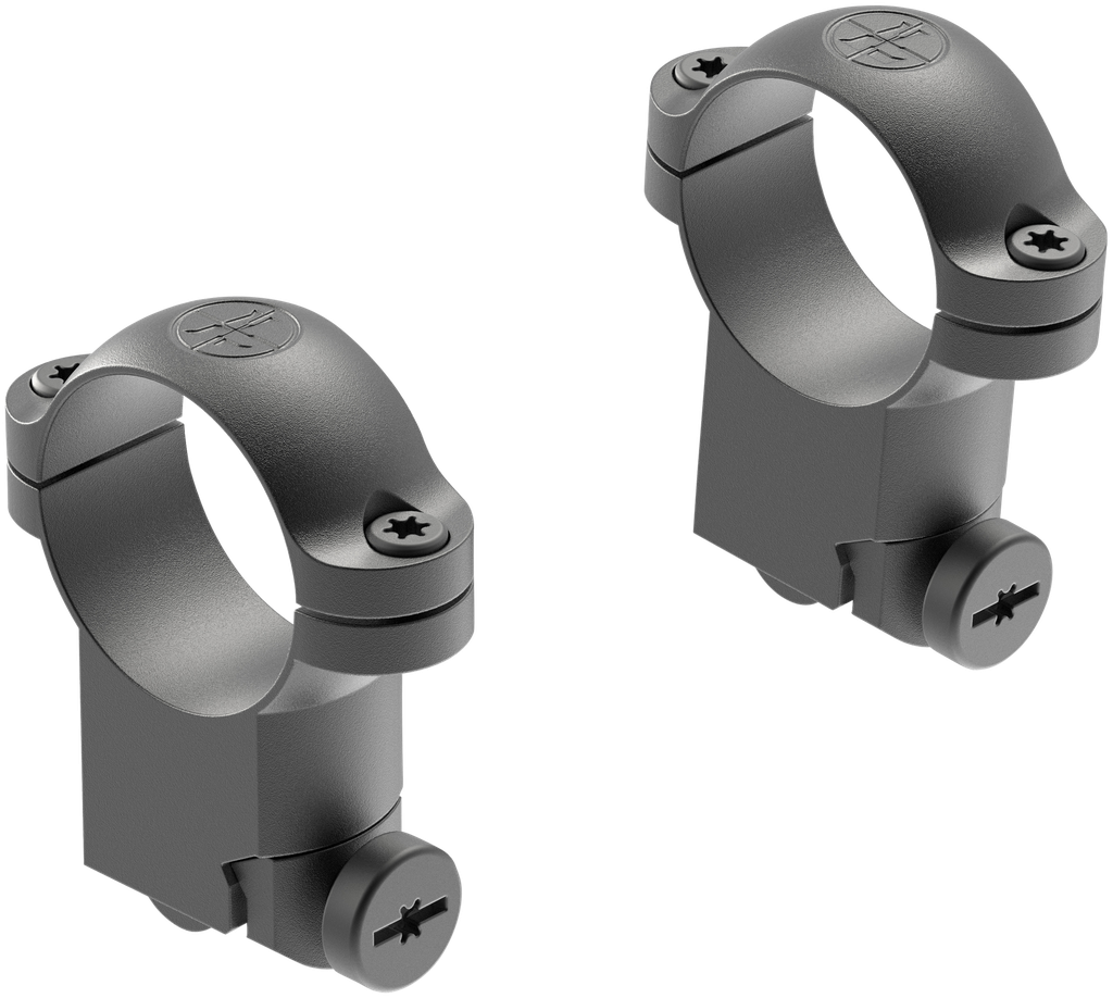 LEUPOLD 50217 RINGMOUNTS MATTE BLACK RUGER NO.1 & 77/22 1" HIGH