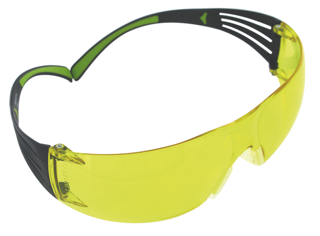 PELTOR SF400PA8 SECUREFIT SAFETY GLASSES AMBER