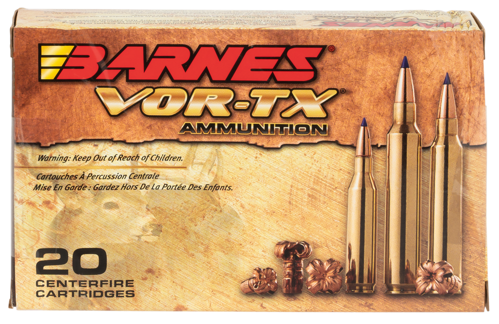 BARNES BULLETS 21533 VOR-TX 30-06 SPRG 180 GR TTSX BT 20 RNDS