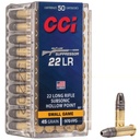 CCI 957 SUPPRESSOR SMALL GAME 22 LR 45 GR LEAD HOLLOW POINT 50 RNDS