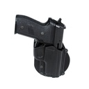 FOBUS ROTO PADDLE HOLSTER OWB SIG SAUER P229 / M&P SHIELD 45 RH BLK SG4RP