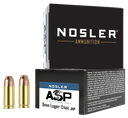 NOSLER 51286 ASSURED STOPPING POWER HANDGUN 9MM LUGER 124GR