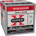 WINCHESTER X4134 SUPER-X HEAVY GAME LOAD 410 GA 3" 11/16OZ 4 SHOT 25 RNDS