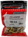 WINCHESTER WSC350LU UNPRIMED CASES 350 LEGEND RIFLE BRASS 100 RNDS