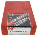 HORNADY 546283 6.5-300 WEATHERBY FULL LENGTH 2 DIE SET