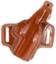 GALCO FLETCH OWB TAN LEATHER BELT SLIDE FITS SIG SAUER P320 COMPACT FITS SIG P320X COMPACT FITS SIG M18 RIGHT HAND FL822