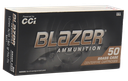 CCI 5221 BLAZER BRASS 10MM 180 GRAIN FMJ 50 RNDS