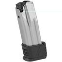 SPRINGFIELD ARMORY XDME50151 MAGAZINE 10MM XDME 15RDW/SLV