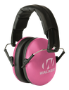WALKER'S GWPYWFM2PNK FOLDING MUFF  27 DB OVER THE HEAD PINK/BLACK POLYMER FITS YOUTH/WOMEN