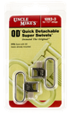 UNCLE MIKES 10933 SUPER SWIVEL QUICK DETACH TRI-LOCK 1.25" LOOP NICKEL FINISH