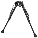 HARRIS BIPODS L1A2 NON-SWIVEL L SWIVEL STUD 9-13" BLACK STEEL/ALUMINUM, RUBBER FEET