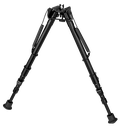 HARRIS BIPODS 25C1A2 NON-SWIVEL 25C SWIVEL STUD, 13.50-27", BLACK STEEL/ALUMINUM, RUBBER FEET