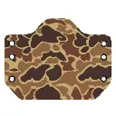 BULLSEYE HOLSTERS BH-KIT-OWB-122-M-U OWB CAMO DUCK M - MEDIUM #122