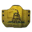 BULLSEYE HOLSTERS BH-KIT-OWB-019-M-U OWB DON'T TREAD ON ME M - MEDIUM #019