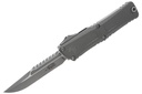 MICROTECH 1217-10 APNCS COMBAT TROODON INTERCEPTOR GEN III SS NATURAL CLEAR ANO ALUMINUM (4" APOCALYPTIC) 