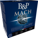 B&P AMMUNITION 12B1F2L8 MACH LV 12GA 2.75" 1 OZ 8 SHOT 25RD