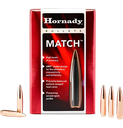 HORNADY 2249 22 CAL .224 52 GR HOLLOW POINT BOAT TAIL MATCH 100 PER BOX