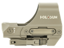 HOLOSUN HS510C-FDE-R 510 REFLEX SIGHT 2 MOA RED DOT/ 65 MOA CIRCLE FDE